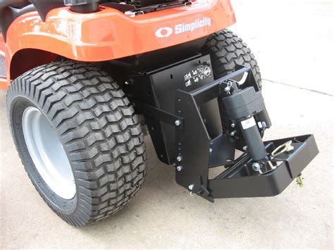 sleeve hitch garden tractor